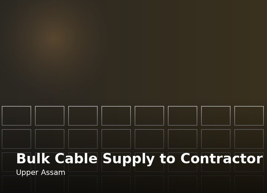 Bulk Cable Supply to Contractor